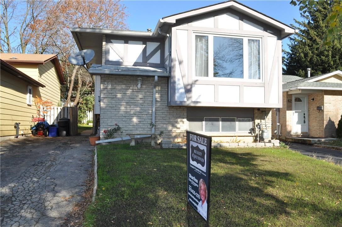 58 Homestead Place Kitchener Sold For Xxx Xxx Zoocasa